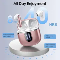 Бездротові навушники Wireless Earbuds з Bluetooth 5.4, якісний стереозвук, мікрофон і зарядний кейс — фото 4
