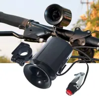 Turbobm Bicycle Bell, Ultra-Loud Electronic Bike Horn Siren and Handlebar Ring, Bike Bell with Modern Style, Black, Handlebar Mount — фото 3