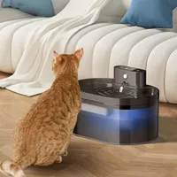 2.2L Wireless Automatic cat Drinking Fountain, Rechargeable cat Drinking Fountain, Automatic Dog Drinking Fountain with Sensor Water Dispenser — фото 3
