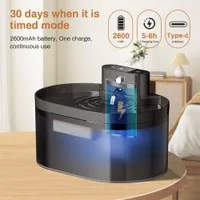 2.2L Wireless Automatic cat Drinking Fountain, Rechargeable cat Drinking Fountain, Automatic Dog Drinking Fountain with Sensor Water Dispenser — фото 7
