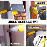 Lime cement grouting machine, manual mixing pump, grouting device with 5 interchangeable nozzles Multi-Purpose Cement Applicator for Brick Pointing/Construction/Masonry Work (Stainless steel) — фото 5
