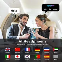Наушники-переводчики ERAZER XP2, 135 языков, Bluetooth, открытого типа, для учебы и работы — фото 7