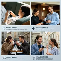 Наушники-переводчики ERAZER XP2, 135 языков, Bluetooth, открытого типа, для учебы и работы — фото 8