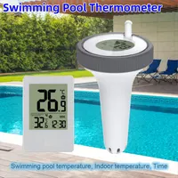 Longzhuo Pool Thermometer, Wireless Thermometer Floating Easy Read with LCD Display, Waterproof Digital Water for Swimming Pools, Spa, Hot Tub, Bath Water, Fish Pond, Aquariums — фото 7