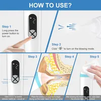 Electric Ear Dryer, Rechargable Fast Drying Ear Water Drying Aid Portable Blow Dryer with Warm Air, Suitable for Swimming Shower — фото 7