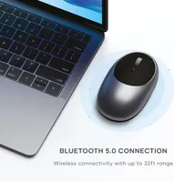 Беспроводная Bluetooth мышь Satechi M1, USB-C перезаряжаемая, компактная, для MacBook, iPad, PC — фото 4