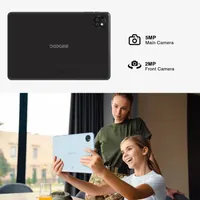 DOOGEE T10W 10 Inch Tablet with SIM Card Slot - 8000mAh Battery, 9GB RAM (4+5) + 128GB ROM, Android Tablets, Face Unlock, 5GHz WiFi, GPS, 4G Tablet with Pen/Keyboard/Mouse/Case - Blue