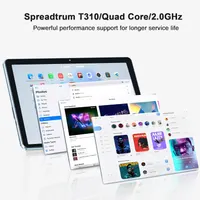 DOOGEE T10W 10 Inch Tablet with SIM Card Slot - 8000mAh Battery, 9GB RAM (4+5) + 128GB ROM, Android Tablets, Face Unlock, 5GHz WiFi, GPS, 4G Tablet with Pen/Keyboard/Mouse/Case - Blue — фото 4