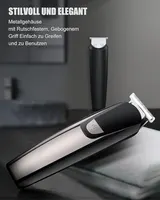 Електробритва чоловіча (IPX7) Роторна, Вологе/Сухе гоління, USB-зарядка, з тримером — фото 5