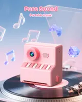 Дитячий фотоапарат HODDRCCN з друком 1080P карта 32GB 3 рулони паперу рожевий — фото 3