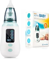 Meriden Aspiro Baby Nasal Aspirator Electric Nasal Aspirator USB Charging with Two Nose Attachments and Tweezers — фото 4