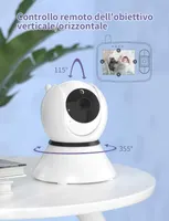 Baby Monitor 3.5-inch Video Baby Monitor with Camera Infrared Night Vision Temperature Display Lullaby Function 2-Way Talk Feeding Alarm Clock — фото 2