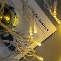 Гирлянда LED уличная 30 м, 300 светодиодов, тёплый белый, 8 режимов, влагозащищённая