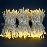 Гирлянда LED уличная 30 м, 300 светодиодов, тёплый белый, 8 режимов, влагозащищённая — фото 5