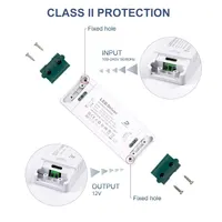 LED драйвер DUSKTEC 12V 60W, трансформатор для светодиодной ленты, блок питания, адаптер, стабилизатор — фото 2