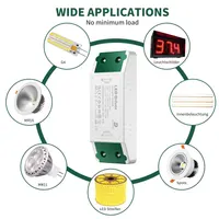 LED драйвер DUSKTEC 12V 60W, трансформатор для світлодіодної стрічки, блок живлення, адаптер, стабілізатор — фото 5