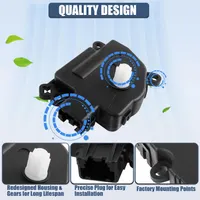 Привод заслонки печки HVAC AC Heater Blend Door Actuator 68018109AA для Chrysler 200 (2012-2014) — фото 4