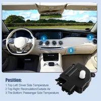Привод заслонки печки HVAC AC Heater Blend Door Actuator 68018109AA для Chrysler 200 (2012-2014) — фото 5