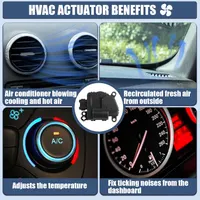 Привод заслонки печки HVAC AC Heater Blend Door Actuator 68018109AA для Chrysler 200 (2012-2014) — фото 8
