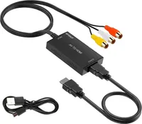 AIFHDAUF RCA to HDMI Converter with HDMI Cable, AV to HDMI Converter, RCA Input HDMI Output Video Audio Adapter for Sky/DVD/STB to View on HDTVs — фото 3