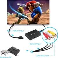 AIFHDAUF RCA to HDMI Converter with HDMI Cable, AV to HDMI Converter, RCA Input HDMI Output Video Audio Adapter for Sky/DVD/STB to View on HDTVs — фото 7