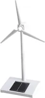 2 in 1 Solar Wind Generator Model Gift Exhibition Stand Windmill Educational Assembly Kit Desktop Decoration Power Generator