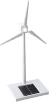 2 in 1 Solar Wind Generator Model Gift Exhibition Stand Windmill Educational Assembly Kit Desktop Decoration Power Generator — фото 2