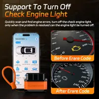 Автомобільний сканер KONNWEI OBD2 Bluetooth 5.2 — фото 4