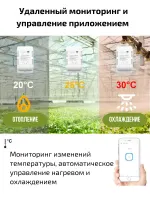 for TUYA Smart Temperature Switch With Energy Consumption Monitoring For WiFi Wireless Temperature Module Sensor — фото 5