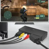 HDMI коммутатор 3 в 1 AIFHDAUF Scart/RCA в HDMI конвертер — фото 4