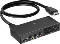 HDMI коммутатор 3 в 1 AIFHDAUF Scart/RCA в HDMI конвертер — фото 7