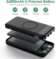 Мощный Powerbank 26800 mAh с беспроводной зарядкой 15W и PD 25W — фото 4