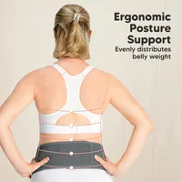 KeaBabies, Ease, Maternity Support Belt for Pregnancy, Medium/Large, Midnight Black, 1 Count — фото 2