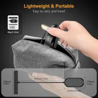 Лампа для читання книг на кліпсі (14 LED, 3 режими, USB) — фото 8