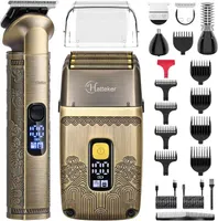 Hatteker Professional Hair Clipper Electric Razor Foil Shavers for Men Body Nose Ear Hair Grooming Kit with Triple Blades Cordless Waterproof — фото 7