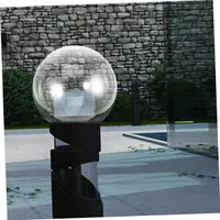 STOBAZA Acrylic Clear Globe Lamp Shade Replacement Opening Elegant Outdoor Light Fixture Cover for Courtyard Walls Gardens Patios and Porches Effortless — фото 7
