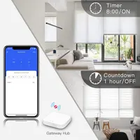Розумний вимикач для ролет BSEED ZigBee, сенсорний, білий, для Alexa/Google Home, потрібен хаб та нейтраль — фото 9