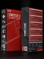 Захисний чохол-кейс Orzly для Nintendo Switch 2, дорожній, з кишенями для карт, аксесуарів та підставкою — фото 8