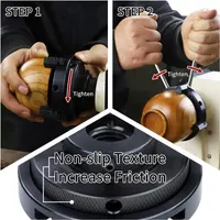 4 Inch Wood Lathe Chuck Set 1" x 8 tpi & 3/4"x16TPI Adapter, Self Centering 4 Jaw Wood Turning Chuck — фото 5