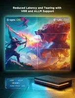 Govee HDMI 2.1 Sync Box Kit 2 RGB підсвітка для монітора 27–34″, Lightbar + LED-стрічка, 8K60 / 4K144, Ambilight для ПК і консолей — фото 5
