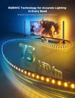 Govee HDMI 2.1 Sync Box Kit 2 RGB підсвітка для монітора 27–34″, Lightbar + LED-стрічка, 8K60 / 4K144, Ambilight для ПК і консолей — фото 7