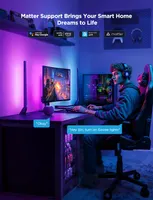 Govee HDMI 2.1 Sync Box Kit 2 RGB підсвітка для монітора 27–34″, Lightbar + LED-стрічка, 8K60 / 4K144, Ambilight для ПК і консолей — фото 9