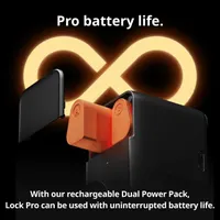 Аккумуляторный блок для замка SwitchBot Lock Pro, перезаряжаемый, двойной — фото 2