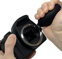 Повітряна груша-бластер UES для чищення фототехніки, сенсорів, лінз, клавіатур, чорна — фото 9