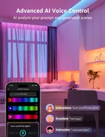Умная LED-лента Lepro SE1 AI 10м, RGB, Wi-Fi, Bluetooth, с синхронизацией музыки — фото 8