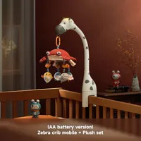 Mobile for Crib with Lights and Music, Soothing Toys for Newborns — фото 2