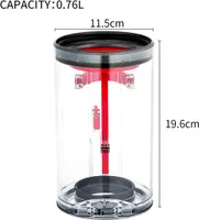 Змінний контейнер пилу Benfosh для пилососів Dyson V11 V15 SV14 SV15 SV22 колба пилозбірник — фото 3