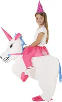 Morph Kids Inflatable Unicorn Costume for Halloween, Blow Up Unicorn Outfit for Boys and Girls, Fun Dress-Up Party — фото 2