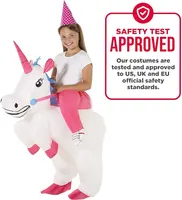 Morph Kids Inflatable Unicorn Costume for Halloween, Blow Up Unicorn Outfit for Boys and Girls, Fun Dress-Up Party — фото 3