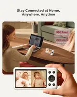 Видеоняня Momcozy BM04, 2 камеры, Wi-Fi, экран 5", 1080P, ночное видение — фото 4